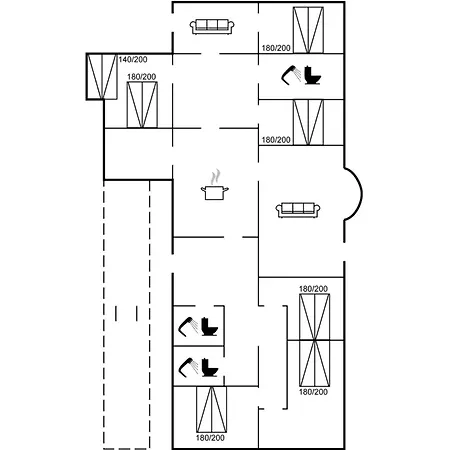 Arik - 700m From The Sea By Interhome Casa vacanze